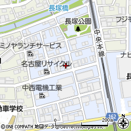 愛知県春日井市長塚町1丁目79周辺の地図