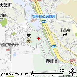 愛知県瀬戸市春雨町8周辺の地図