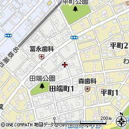 愛知県瀬戸市田端町1丁目111周辺の地図