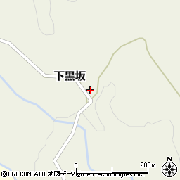 鳥取県日野郡日野町下黒坂499周辺の地図