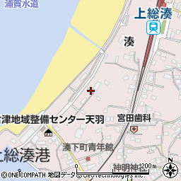 千葉県富津市湊610周辺の地図