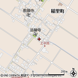 滋賀県彦根市稲里町1313周辺の地図