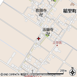 滋賀県彦根市稲里町1291周辺の地図