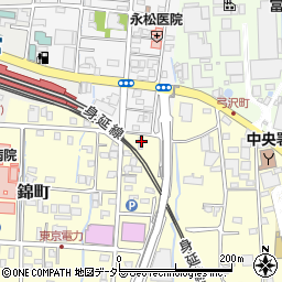 静岡県富士宮市田中町417周辺の地図