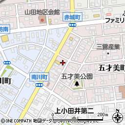 愛知県名古屋市西区五才美町28周辺の地図