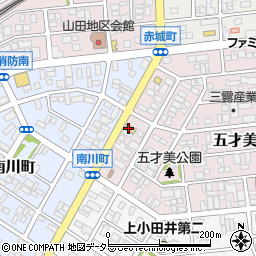 セブンイレブン名古屋五才美町店周辺の地図