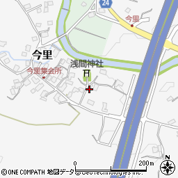 静岡県裾野市今里735-3周辺の地図