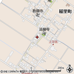 滋賀県彦根市稲里町1292周辺の地図