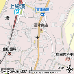 千葉県富津市湊661周辺の地図