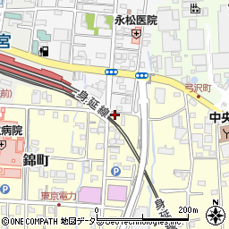 静岡県富士宮市田中町416周辺の地図