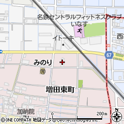 オセロ稲沢店周辺の地図