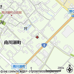 滋賀県彦根市南川瀬町722周辺の地図