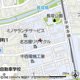 愛知県春日井市長塚町1丁目64周辺の地図