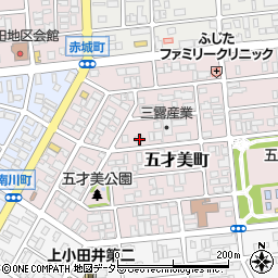 愛知県名古屋市西区五才美町146周辺の地図