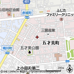 愛知県名古屋市西区五才美町144周辺の地図