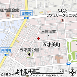 愛知県名古屋市西区五才美町145周辺の地図
