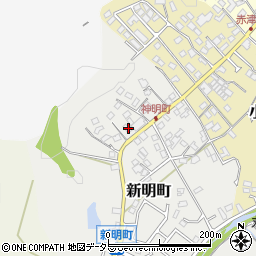 愛知県瀬戸市新明町154周辺の地図