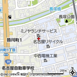 ビオマルシェの宅配名古屋地区周辺の地図