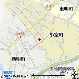 愛知県瀬戸市小空町106周辺の地図