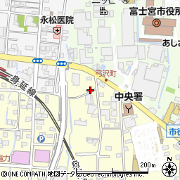 静岡県富士宮市田中町551周辺の地図
