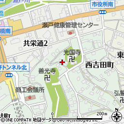 愛知県瀬戸市西吉田町13周辺の地図