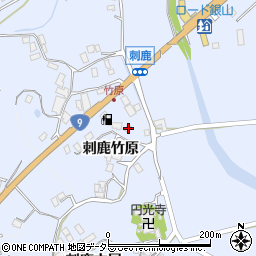 島根県大田市久手町刺鹿竹原1210周辺の地図
