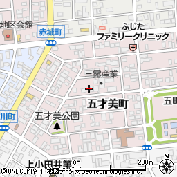 愛知県名古屋市西区五才美町147周辺の地図