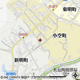 愛知県瀬戸市小空町106-1周辺の地図