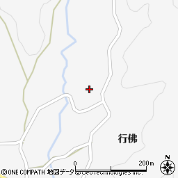 京都府京丹波町（船井郡）質美（谷岡垣内）周辺の地図