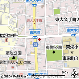 餃子の王将 尾張旭三郷店周辺の地図