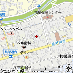 愛知県瀬戸市北浦町周辺の地図