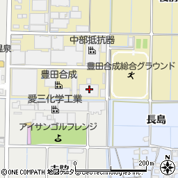 豊田合成株式会社　北島技術センター周辺の地図