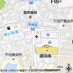 三洋堂書店　城山店周辺の地図