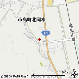 兵庫県丹波市市島町北岡本559周辺の地図