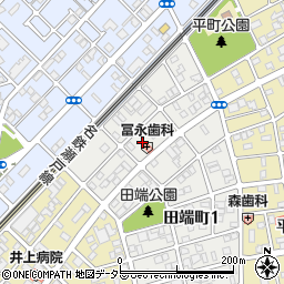 冨永歯科医院周辺の地図