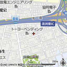 東洋事務器工業株式会社名古屋営業所周辺の地図