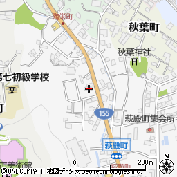 愛知県瀬戸市東茨町77周辺の地図