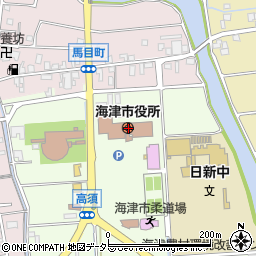 岐阜県海津市の地図 住所一覧検索 地図マピオン