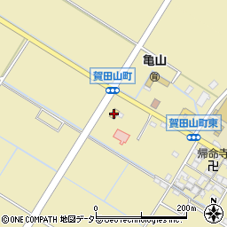 ファミリーマート彦根賀田山店周辺の地図
