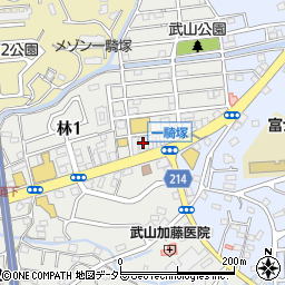 駿河銀行横須賀武山支店周辺の地図