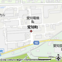 愛知県春日井市愛知町周辺の地図