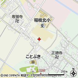 滋賀県彦根市上西川町598-1周辺の地図