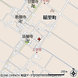 滋賀県彦根市稲里町1329周辺の地図