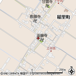 滋賀県彦根市稲里町1317周辺の地図