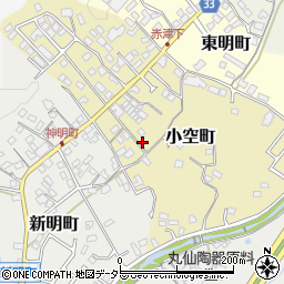 愛知県瀬戸市小空町104-5周辺の地図