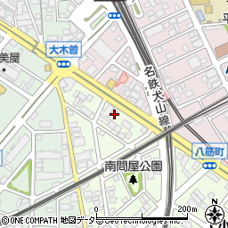愛知県名古屋市西区上小田井2丁目341周辺の地図