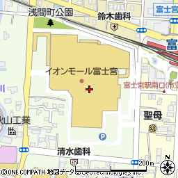 鎌倉パスタ イオンモール富士宮店周辺の地図