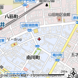 愛知県名古屋市西区南川町255周辺の地図