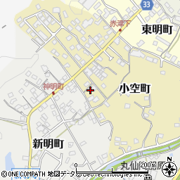 愛知県瀬戸市小空町107周辺の地図