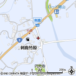 島根県大田市久手町刺鹿竹原1208周辺の地図